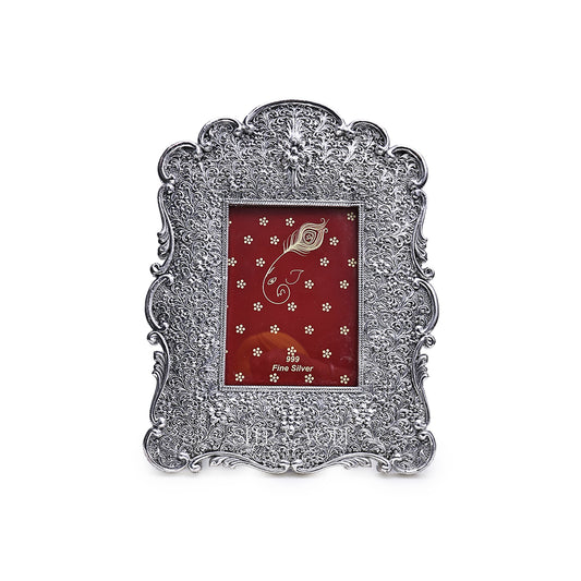 Silver Ambani Photo Frame