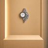 Silver Shankh Wall Clock
