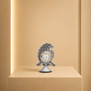 The Silver Heritage Table Clock