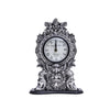 Imperial Silver Desk Clock