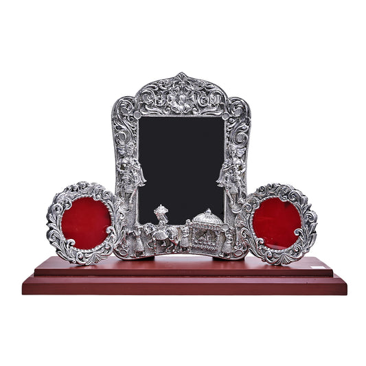 The Heritage Silver Wedding Card Frame