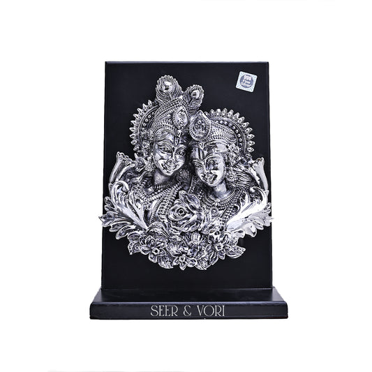 The Silver Radha-Krishna Ji
