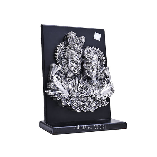 The Silver Radha-Krishna Ji