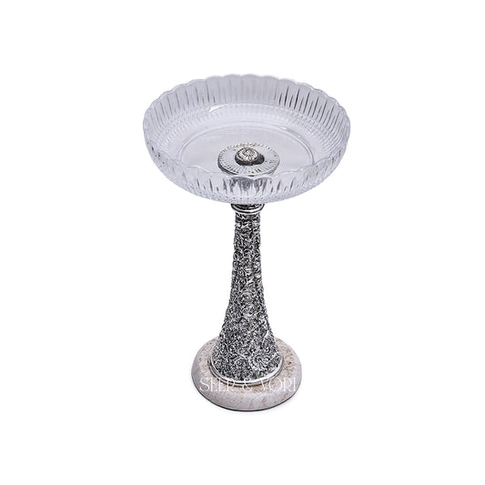 The Silver Heritage Glass Bowl