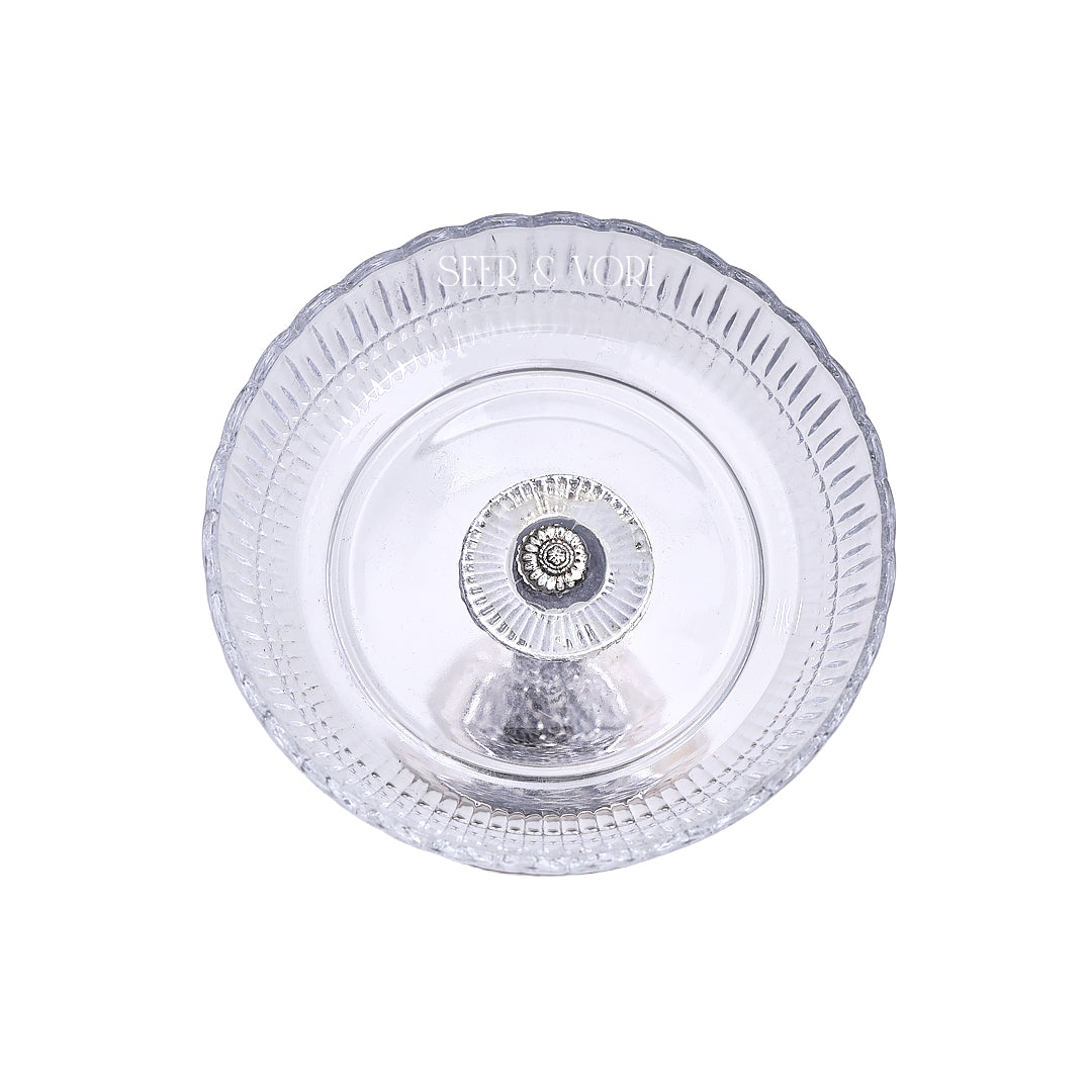 The Silver Heritage Glass Bowl