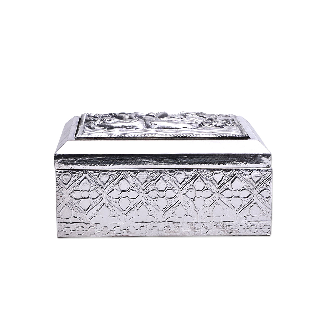 Imperial Aureum Silver Keepsake Box