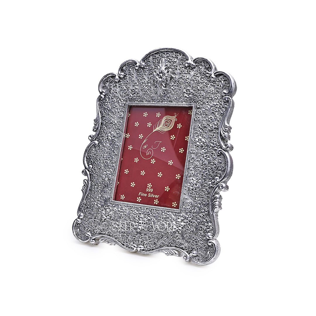 Silver Ambani Photo Frame