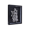 Silver Radha Krishna Divine Frame